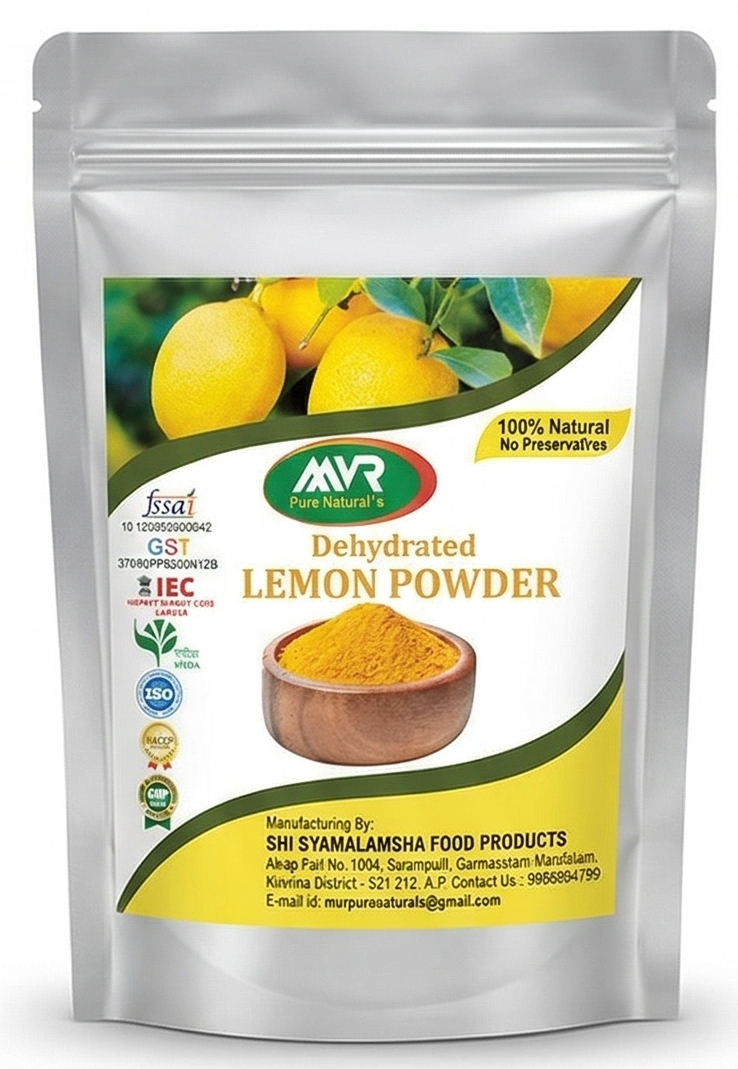 MVR Pure Natural's Dehydrated Lemon Powder